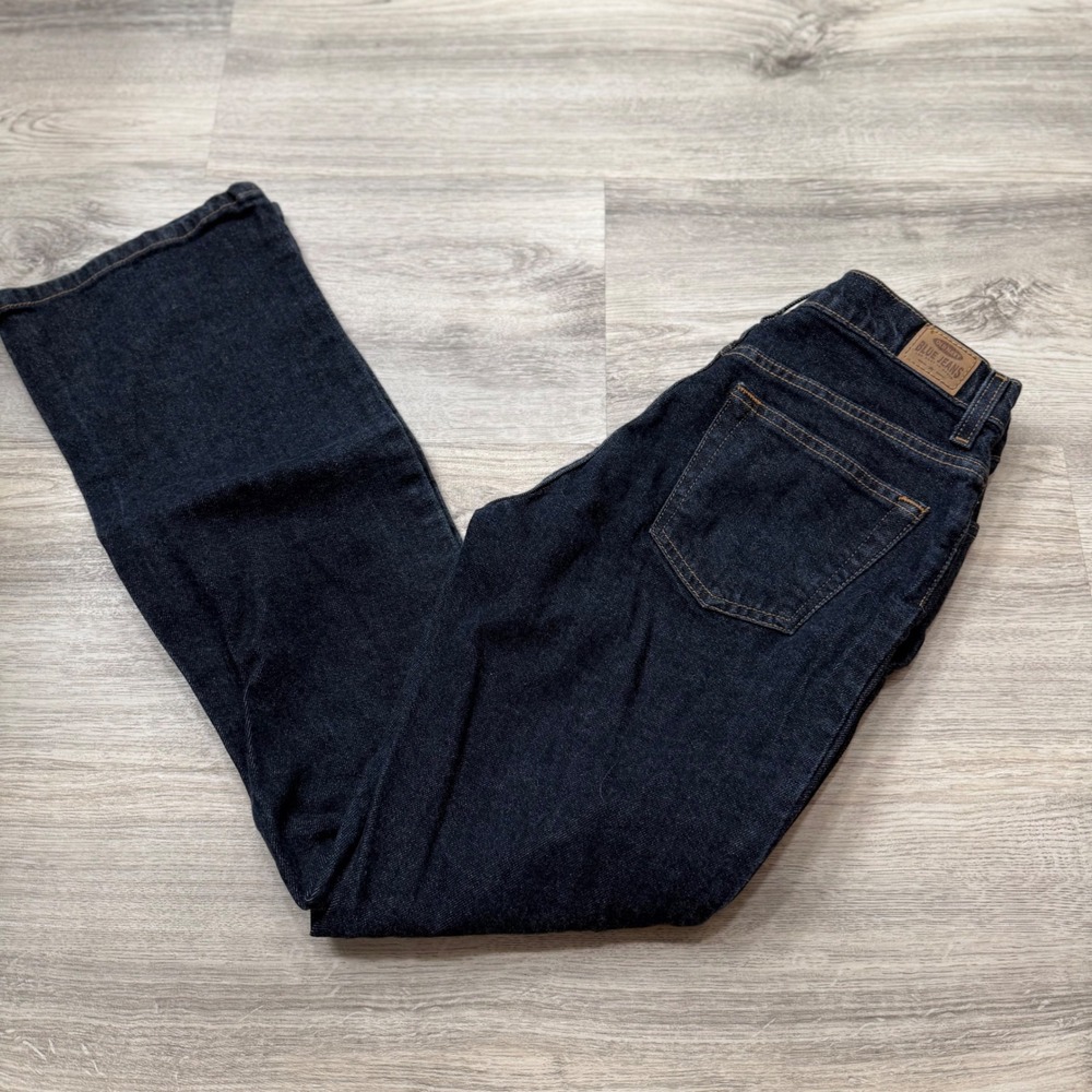 Old Navy Blue Jeans Womens 2 Regular‎ Dark Wash Flare Denim Stretch RN 54023